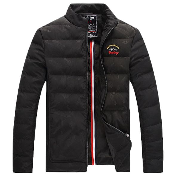 

2018 New New Men's Winter Coat Male Casual High Quality Warm Cotton Jacket Men New Arrival stand collar clothing 268