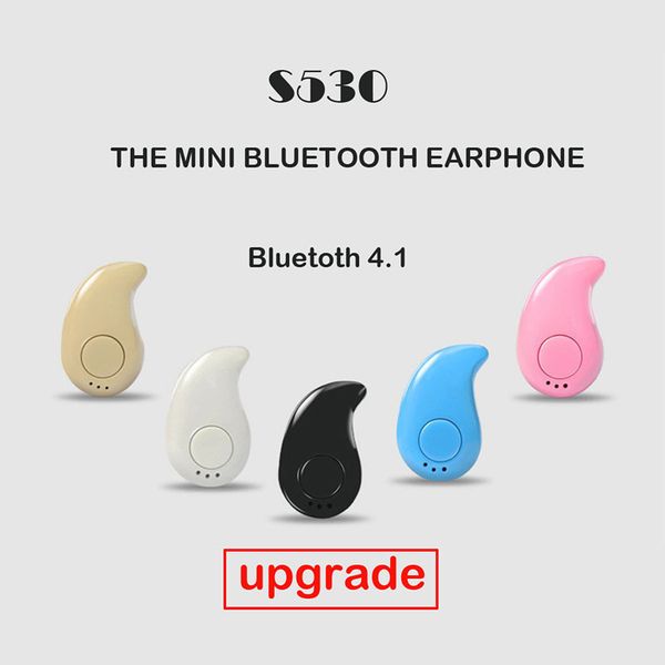 

upgrade s530 headphone mini style wireless bluetooth earphone bluetooth headset s530 v4.1 with micro phone for iphone xr