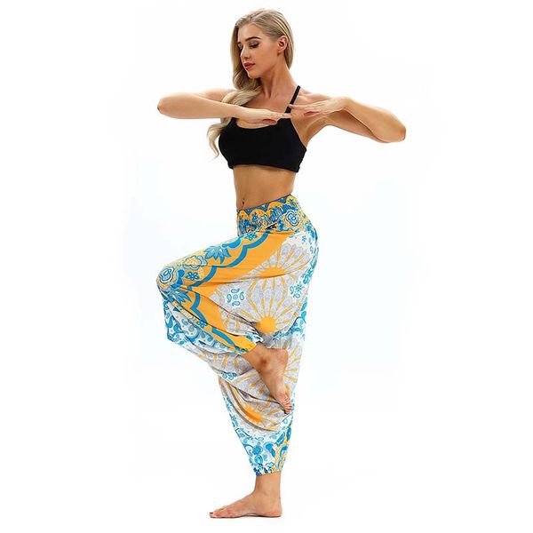 

2020 women lantern pant yoga sport comfortable pant thin belly dancing loose fitting beach trousers good qulaity ing, White;red