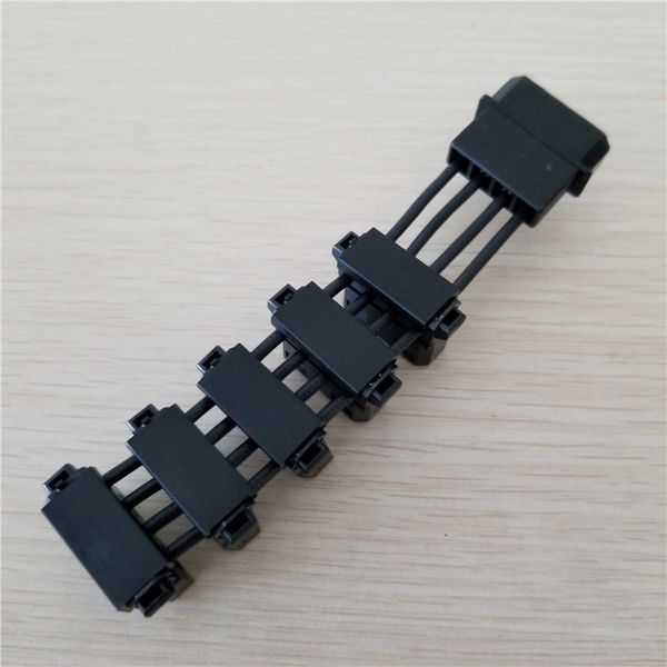 

1 PCS 4Pin IDE Cable 1 to 5 Splitter Power 18AWG for PC Desktop Computer