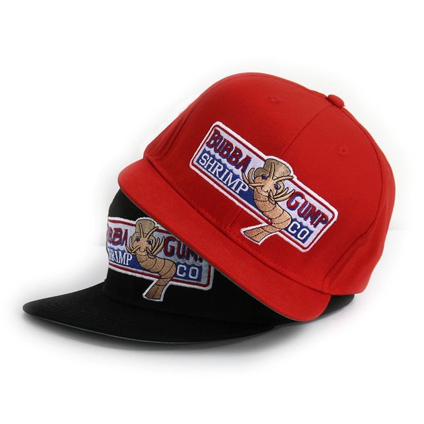 

voron 1994 bubba gump shrimp co. baseball hat forrest gump costume cosplay embroidered snapback cap men&women summer cap, Blue;gray