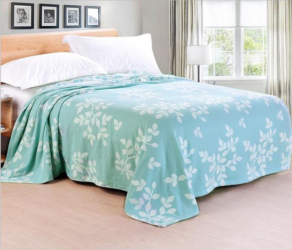 

2018 new coon towel blanket -1pc 100% coon blanket on bed jacquard throw blanket air-condition blanket mt019
