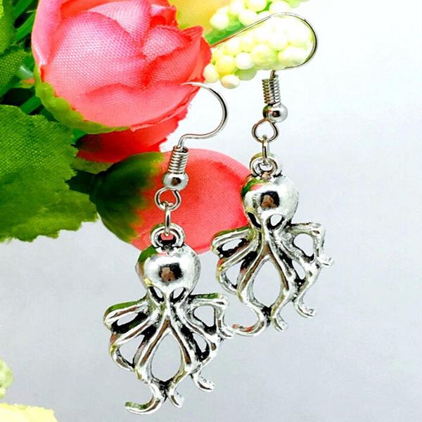 

new europe united states popular antique silver ocs charm pendant earring fashion creative women jewelry accessories holiday gift