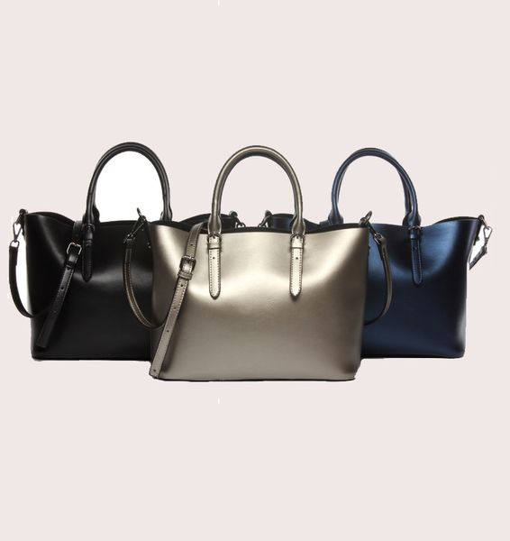 

fashion europe luxury handbags designer handbags genuine leather shopping bags women tote bag shoulder bags chains of large capacity bag