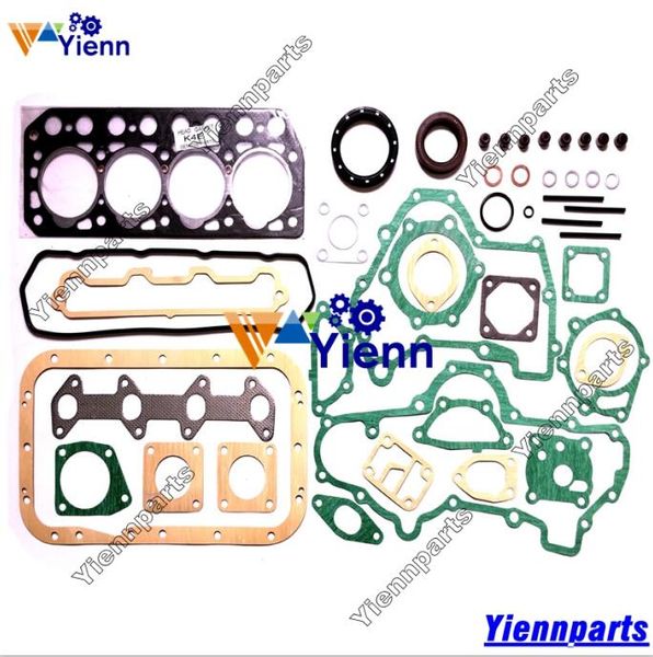 

K4F K4F-DT Full Overhaul Gasket kit with Head Gasket For Mitsubishi engine caterpillar WS200A WS210 WS310 WS310A WS410 Loader MT25 Tractor