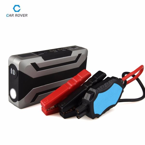 

starting device 1000a 18000mah car jump starter power bank 12v pack portable starter charger for 6.0l diesel 8.0l petrol