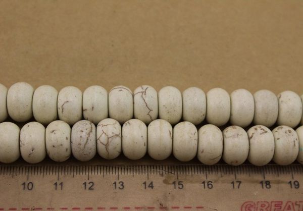 

approx.40pcs/pack bia 1.4cm spacer semi precious stone jewelry diy large round flat ball white created beads f1227, Black