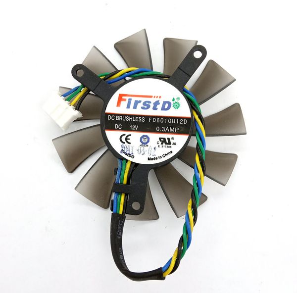 

original firstd fd6010u12d dc12v 0.30a 4lines for graphics card cooling fan