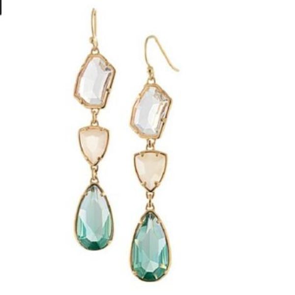 

designer women jeweley fashion earrings for women crystal teardrop-shaped simple earrings whole fashion of shipping, Silver