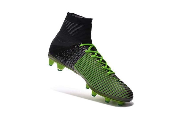 

cr7 football boots mercurial superfly v ag fg soccer shoes mens/women/kids outdoor soccer cleats sneakers