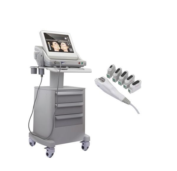 

medical grade real hifu high intensity focused ultrasound hifu face lift machine anti aging with 3 cartridges or 5 cartridges for face body