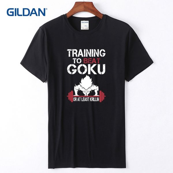 

vetements tee shirt 2018 to beat goku tee shirt with design breathable round neck t-shirt, White;black