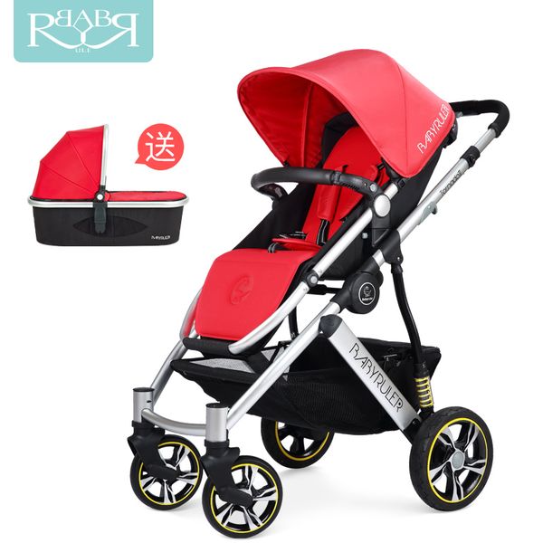 

babyruler carriage with high landscape folding portable absorber strollers for dolls