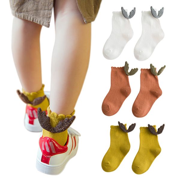 

muslinlife весна осень крылья ангела короткие носки для девочек 2018 новый хлопок высокого качества детские носки шик принцесса детей, Pink;yellow