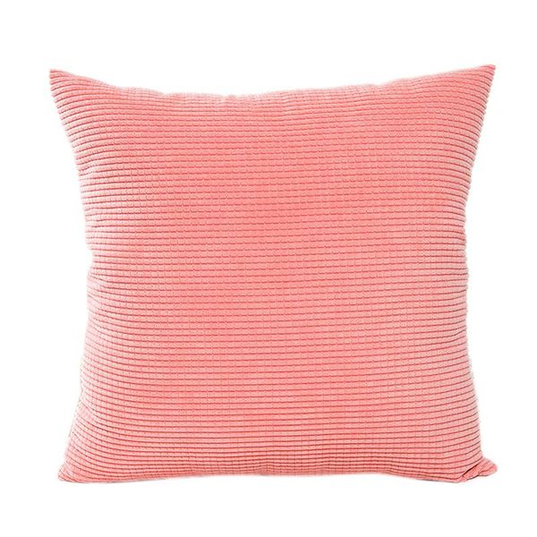 Fashion Colorful Sofa Decorative Cushions Corduroy Pillow Case