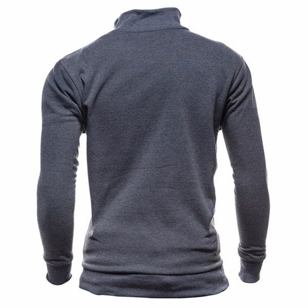

turtleneck full men's men mens cardigan brand christmas zip clothing sweater autumn coat m-3xl jumpers fashion spring sweatshirts oerqk, Black