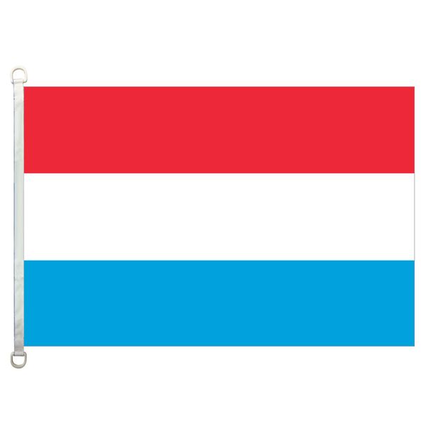 

good flag]luxembourg flags banner 3x5ft-90x150cm 100% polyester country flags, 110gsm warp knitted fabric outdoor flag