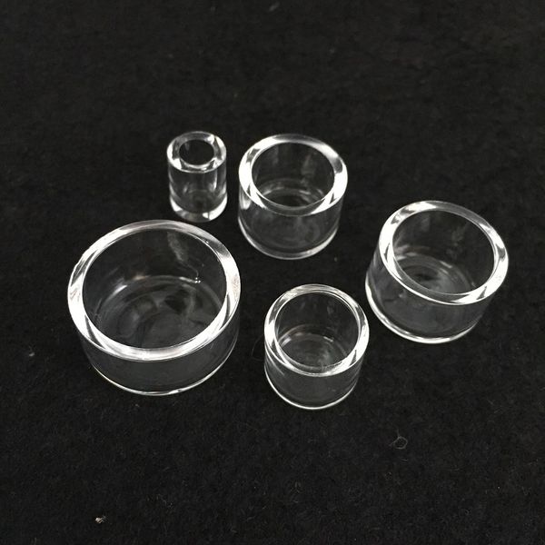 Inserto di ricambio al quarzo Phat Bowl 10mm 15mm 18mm 20mm 25mm Drop Bucket per L XL XXL Thick Domeless Banger Nail Altezza 14mm