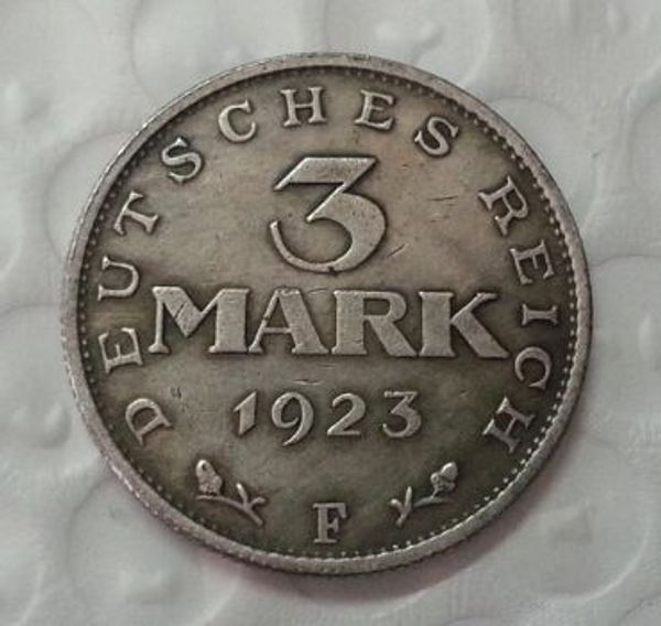 

1923 Германия 3 Марка копия монеты памятные монеты-реплика монеты медаль монеты коллекционирования значок Бесплатная доставка