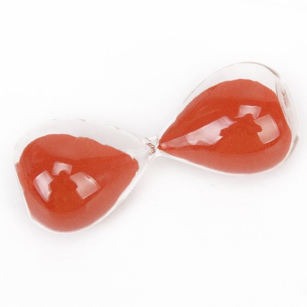 

hourglass of 15 minutes orange - red