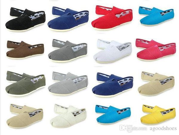 

Brand new women men canva hoe flat loafer ca ual ingle hoe olid neaker driving hoe tom e padrille walking hoe