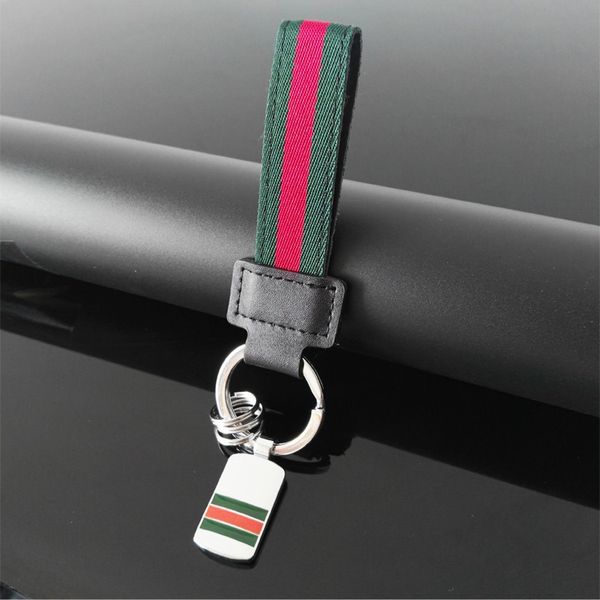 

Car Leather Keychain Keyring Braided Handmade Woven Key Chains Pendant Key Holder Bags Jewelry Women Men Gifts 2018 New Arrivals