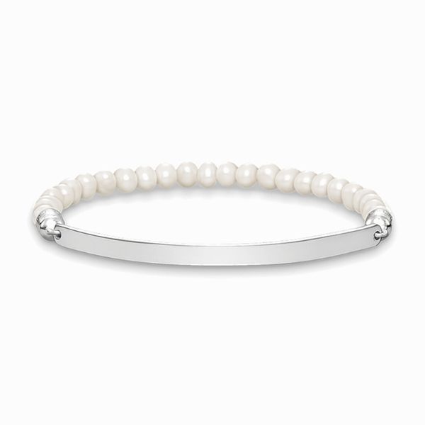 

6mm freshwater pearl beads strand bracelets silver fashion jewelry accessories for women men gift 2018 brand new, Black