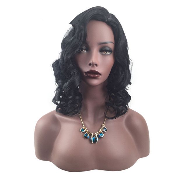 High Quanlioty Side Fringe Ombre Color Synthetic Hair Wigs Heat