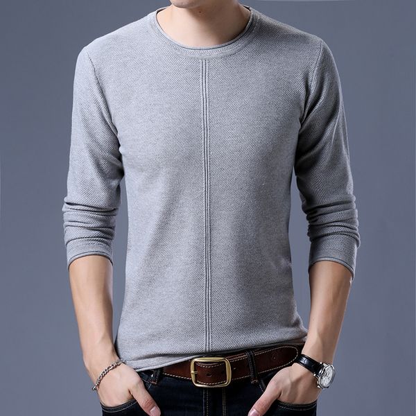 

2018 new fashion o-neck sweater men casual pullover men spring autumn fit long sleeve shirt mens sweaters knitted pull homme, White;black