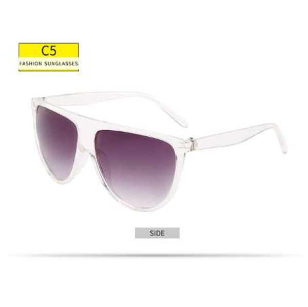 

oversized square sunglasses women designer brand big one lens mans black sun glasses female uv400 transparent frame, White;black