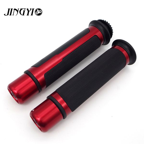 

universal 7/8" 22mm cnc motorcycle handlebar grip motorbike handle bar grips and ends for yamaha r15 yzf-r1yzf-r1 r6 yzf-r6