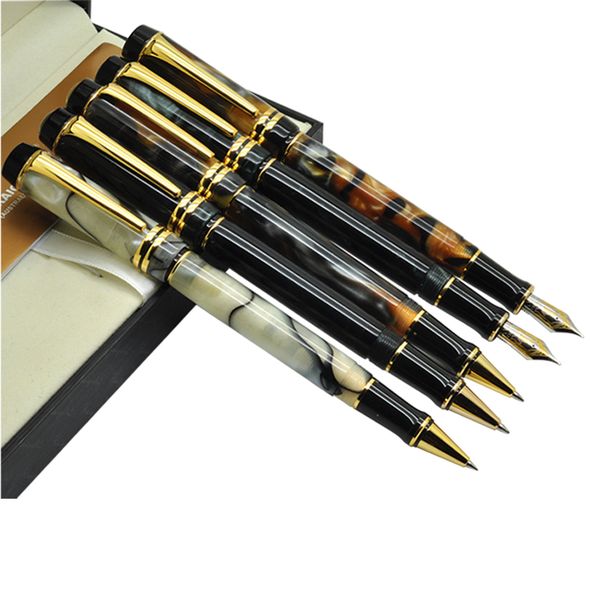 

fountain pen m nib or gel rollerball pen sumptuous amber style 3 colors to choose kaigelu 316 ing