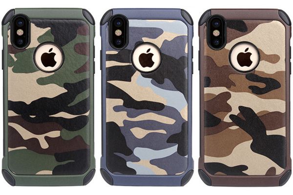 

Army camo camouflage hybird armor phone ca e cover for iphone 7 plu iphone x 8 6 am ung 8 9 note 8 ca e