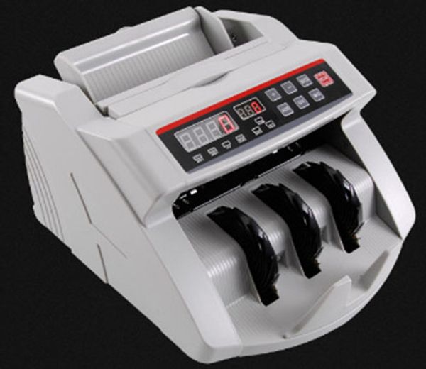 

Bill Counter, 110V / 220V, Money Counter ,Suitable for EURO US DOLLAR etc. Multi-Currency Compatible Cash Counting Machine LLFA