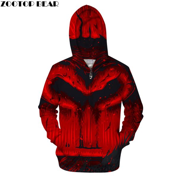 felpa con cappuccio rossa