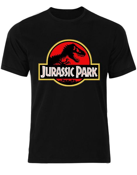 

Jurassic Park Logo T Rex Dinosaur Fossils Movie Adventure Men T shirt AM29