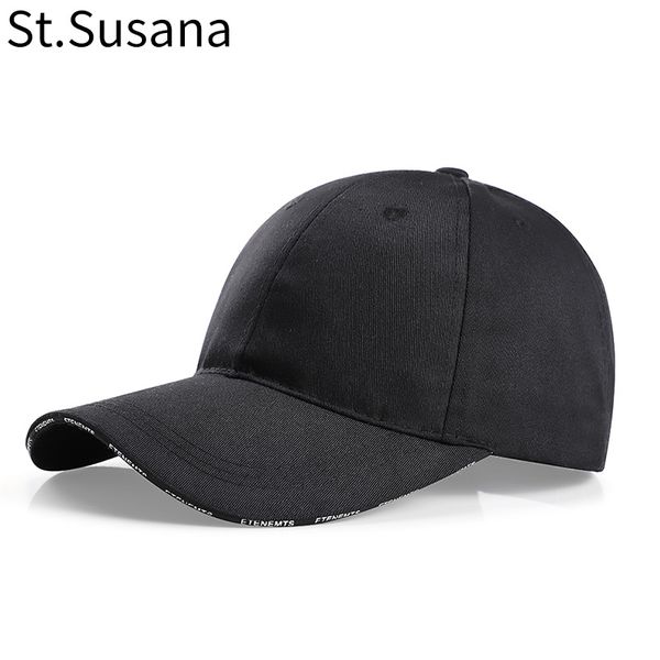 

st.susana 2018 new arrival women baseball caps summer sun hats fashion solid women men sports hats casual caps, Blue;gray