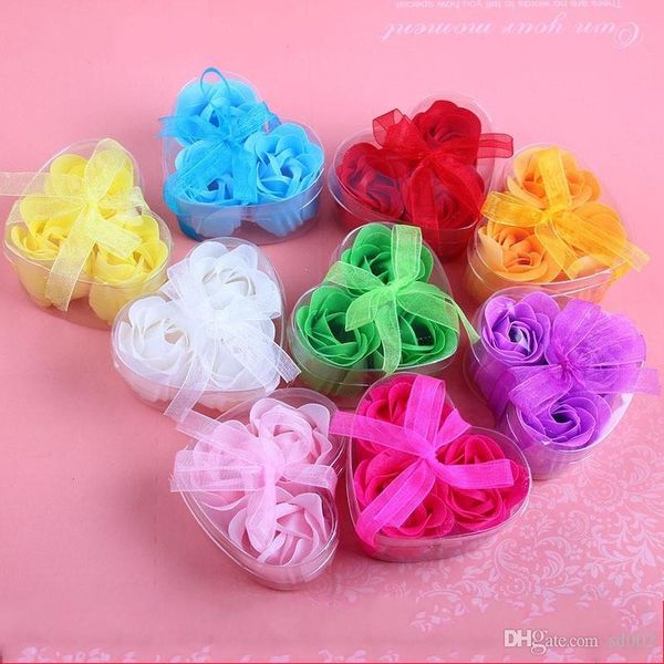 

искусственный цветок розы мыло для матери день святого валентина подарок поддельные моделирование букет в форме сердца цветы лепесток с розн