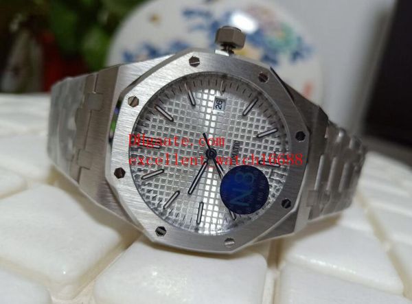 

горячие продажа мода часы 41 мм оффшорные 15400 15400st.oo.1220-й.01 02 03 корпус из нержавеющей стали азия прозрачный автоматический мужски, Slivery;brown