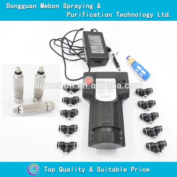 

20 nozzles(0.3mm orifice) mist cooling system,outdoor patio fog cooling machine