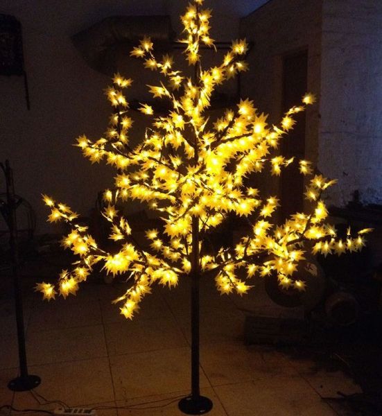 1,8 m led foglia d'acero luce esterna luce albero decorazione del giardino lampada vendita diretta in fabbrica LLFA