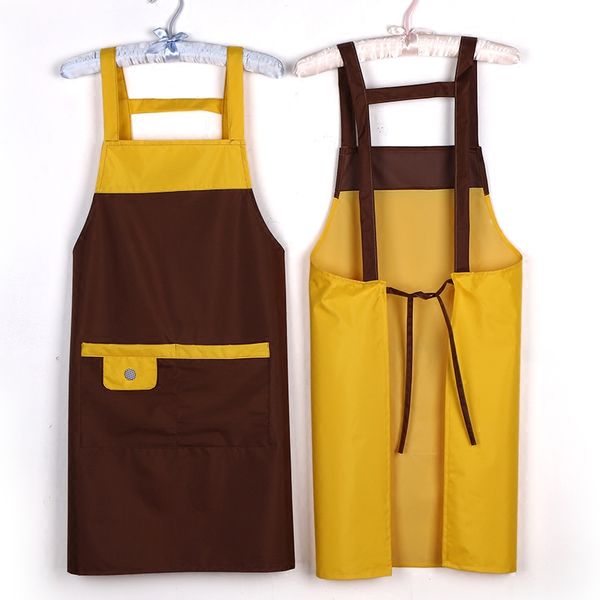 

waterproof apron custom kitchen cooking male and female anti-oil advertising printing