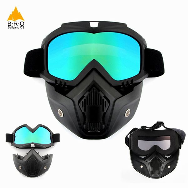 

men women anti-uv glasses tpu cycling full face mask snowboard masks ski goggles motorcycle glasses for a bicycle sports eyewear
