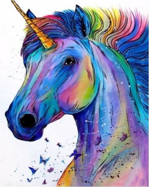 

Full Square/Round Drill 5D DIY Diamond Painting "unicorn" Embroidery Cross Stitch Mosaic Home Decor Art Experience toys Gift A0044