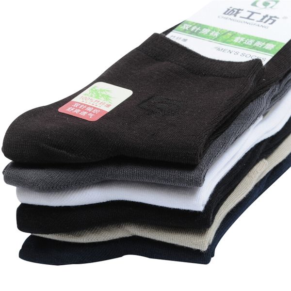 

Men Bamboo Fiber Standard Brand Business Men Socks Spring Summer Male Breathable Mesh Casual Short Socks 5pairs /Lot