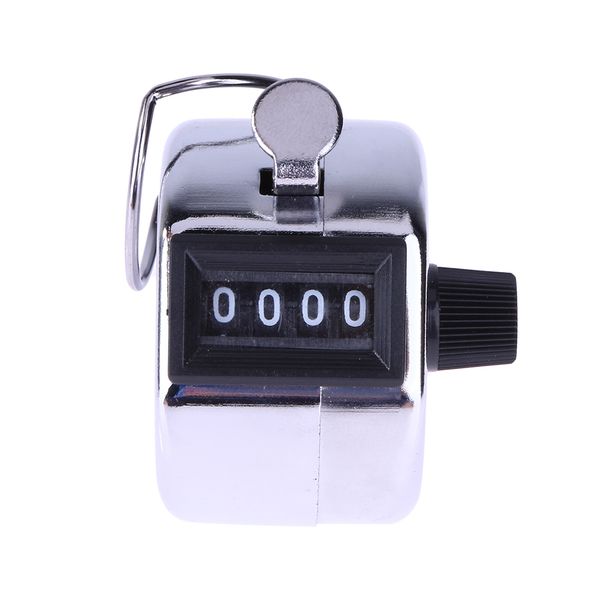 

mini mechanical digital hand tally counter 4 digit number hand held tally counter manual counting golf clicker