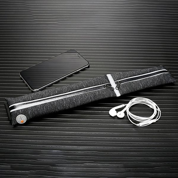 

portable waterproof sports running waist bag reflective lightweight jogging pocket also for cycling outdoor phone pack