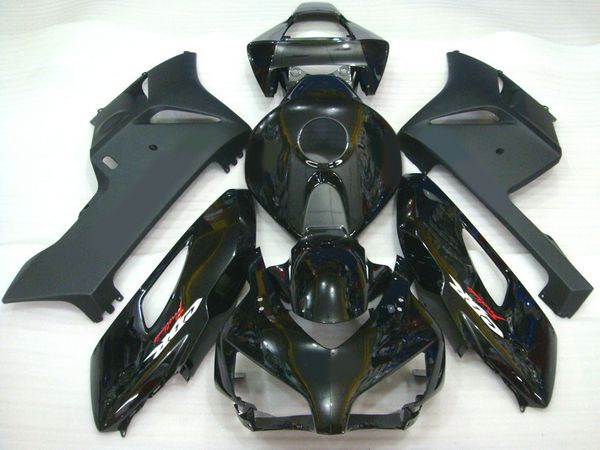 Novas Carimbos de molde de injeção quente para Honda CBR1000RR 2004 2005 kit de carenagem preto CBR 1000 RR 04 05 QT55