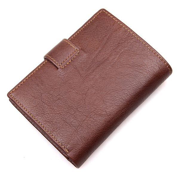 

casual fashion ultra-thin 100% genuine leather wallet men vintage real leather wallets purse with coin pocket male wallet purse, Red;black