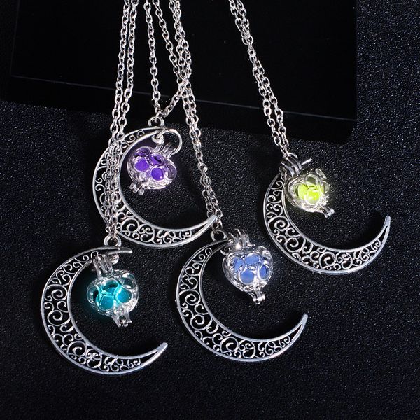 collier lune lumineux collier lune lumineux